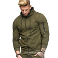 Herren Hoodie Sweatshirt Full Zip Track Jacke